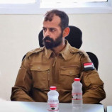 *قائد اللواء 13 صاعقة علي صالح النوبي يُعزي في استشهاد أحد القيادات الأمنية النقيب كرم مشرقي