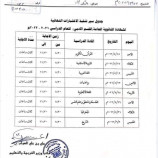 وزارة التربية والتعليم تعلن موعد اختبارات الثانوية العامة