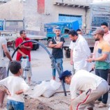 بن جرادي يشرف على أعمال تغيير أنابيب شبكة مياه بحي الجماله