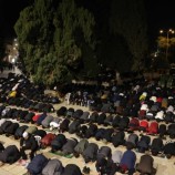 35 ألفًا يؤدون صلاة التراويح في أول أيام رمضان بالمسجد الأقصى