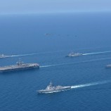 لمواجهة نفوذ بكين.. أميركا تقود مناورات رباعية في بحر الصين الجنوبي