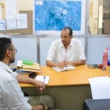 باخبيرة يناقش مع منظمة (يمن ايد) مستوى تنفيذ مشاريع المياه والصرف الصحي في عدن