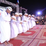 حفل جماهيري حاشد في المكلا في ختام الحملة الشعبية لشكر دولة الإمارات