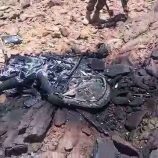 في خطوة تؤكد اليقظة الأمنية والدفاعية.. دفاع شبوة يسقط طائرة مسيرة حوثية في سماء المحافظة