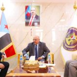 الكثيري يلتقي القيادي في المقاومة الجنوبية المناضل أديب العيسي