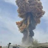 انفجار ضخم يهز ميناء رجائي جنوب إيران