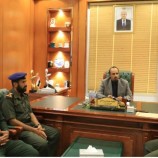 المحافظ بن ماضي يطلع على الأنشطة التدريبية والأكاديمية لكلية الشرطة بحضرموت