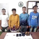 حزام عدن يضبط أربعة متهمين بحوزتهم مخدرات وسلاح غير مرخص في ثلاث عمليات أمنية