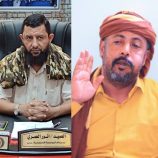 الشيخ ملهم الجبراني يهنئ العميد أنور العمري بمناسبة تعيينه نائباً لوزير الأوقاف والأرشاد