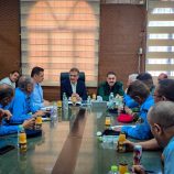 لملس والشعيبي يتفقدان سير عمل أمن المنطقة الحرة والجمارك ويبحثان سُبل تنشيط حركة الميناء.