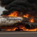 اليمنية : نحمل مليشيات الحوثي المتمردة المسؤولية الكاملة تدمير طائراتنا في مطار صنعاء