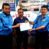 شرطة السير بلحج تكرم المبرزين لفعالية اختتام اسبوع المرور العربي