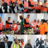 احتفاء باليوم العالمي للعمال.. لملس يكرم عمال النظافة والتشجير