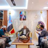 الكثيري يستقبل عددًا من مشايخ وأعيان محافظة الضالع