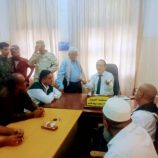 قيادة الانتقالي والسلطة المحلية والمشائخ في ردفان يلتقون برئيس المحكمة في المديرية ويناقشون سبل تذليل الصعاب.