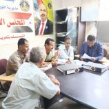 انتقالي لحج يطلع على جهود عمل القسم القانوني في تنفيذية انتقالي طور الباحة