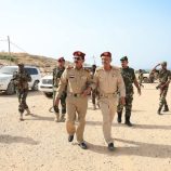 قائد المنطقة العسكرية الثانية اللواء[ بارجاش] يصف لواء بارشيد بالركيزة واهم الألوية