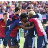 برشلونة يواجه إسبانيول في مهمة حسم لقب الدوري الإسباني