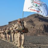 لرفع جاهزيتها القتالية.. قوات العمالقة الجنوبية تنفذ مسيرًا عسكريًّا