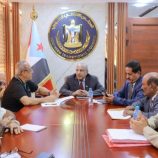 الكثيري يرأس اجتماعاً لمناقشة سير العمل الإداري والتنظيمي للهيئة التنفيذية لانتقالي شبوة