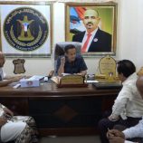 رئيس انتقالي لحج يطلع على جهود السلطة المحلية في مديرية كرش ويؤكد دعمه لها