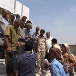 محافظ لحج اللواء الركن احمد تركي يطلع على الاعمال الإنشائية للمجمع الحكومي لسلطة تبن