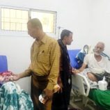 بتوجيهات العميد النوبي ..المناضل محمود سيف مقبل يطمئن على صحة المناضل مبارك هندي