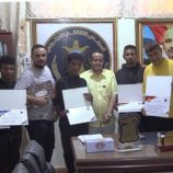 برعاية الرئيس عيدروس الزبيدي انتقالي لحج يكرم ابطال الجودو الحائزين على المراكز الأولى في البطولة العربية