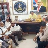 رئيس انتقالي لحج يبحث آليات التعاون لمواجهة الأوبئة في تبن