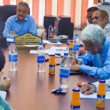 وكيل وزارة الزراعة والأسماك يلتقي فريق مؤسسة بناء الخيرية لمناقشة مشروع الإستجابة للأمن الغذائي بالضالع