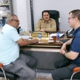 العميد ابو بكر جبر يلتقي وفد من منظمة سمارتيان الأمريكية الدولية.