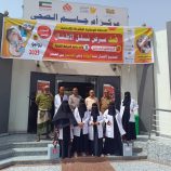 تستهدف اكثر من 22 الف طفل المهندس بغازي والدكتور الرفاعي يدشنان حملة التحصين ضد شلل الأطفال في تبن.