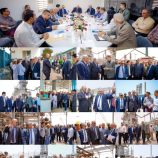 الرئيس الزُبيدي يتفقد سير الأعمال الجارية لإعادة تشغيل مصافي عدن