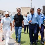 تدشين مشروع إشارات المرور في مديرية صيرة بعدن