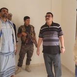 مدير عام المنصورة يتفقد الأعمال النهائية بمشروع بناء مجمع قضائي بالمديرية