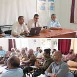 مدير عام مكتب صحة لحج يراس اجتماعا لمناقشة الاستعدات لحملة التحصين ضد شلل الاطفال ويؤكد عل ضرورة تفعيل التثقيف والاعلام الصحي