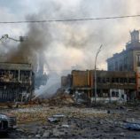 هجوم روسي واسع على كييف.. قتلى وجرحى وحرائق