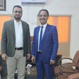 باعوم يسلم رئيس هيئة الأراضي العولقي ملفًا موثقًا بوقائع فساد جسيم في أراضي الدولة بالعاصمة عدن