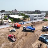 قوات درع الوطن تدشن حملة اغاثية لمنكوبي السيول في عدن