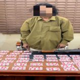 الحزام الأمني يطيح بمروج مخدرات خطير في عملية نوعية بالمنصورة