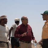 مدير عام تبن ينفذ نزولاً لبدء دراسات تصميم دفاعات حبيونية لمناطق دار المناصرة وبئر عمر