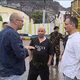 لملس وباخبيرة يتفقدان مديريات العاصمة عدن المتأثرة بالمنخفض الجوي