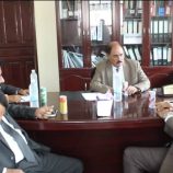 محافظ الضالع يلتقي فريق التوجيه والرقابة الرئاسي