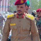 قائد الوية الدعم والاسناد العميد نصر اليافعي يهنئ ضباط الوية الدعم والاسناد الخريجين من معهد القادة والاركان – دورة قادة كتائب