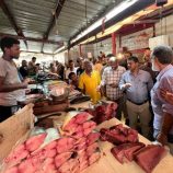 مدير عام الشيخ عثمان يغلق عددًا من مفارش الخضروات والأسماك المخالفة للأسعار