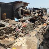 تضرر عشرات المنازل في منطقة فقم غرب عدن جراء السيول والأمطار الغزيرة