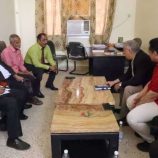 فريق التوجيه والرقابة الرئاسي يزور كلية الزراعة في محافظة لحج ويطلع على جهود عملها