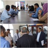 فريق التوجيه والرقابة الرئاسية يدشن نزولاته إلى محافظة لحج .