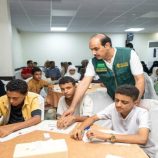 مركز الملك سلمان للإغاثة يختتم برامج تدريبية تطوعية بعدن