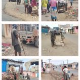 حملة نظافة واسعة لإزالة المخلفات بمدينة شقرة